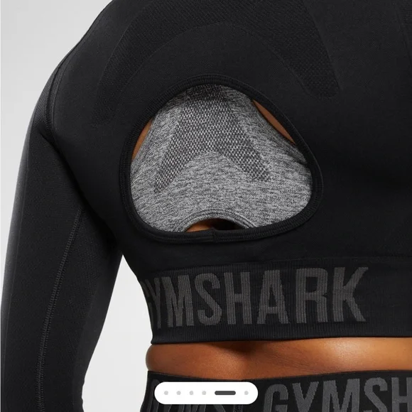 Gymshark | Flex sports long sleeve crop top - Picture 3 of 3